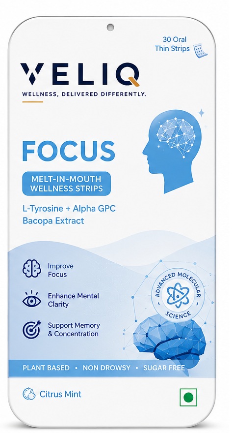 Veliq Focus wellness strips
