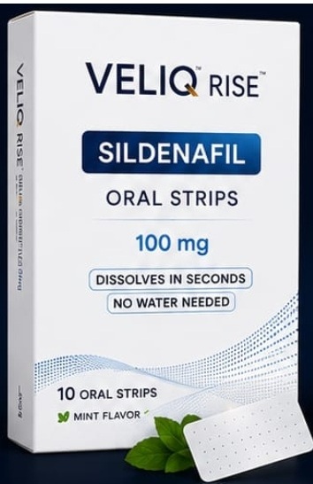 Veliq Rise Sildenafil oral strips